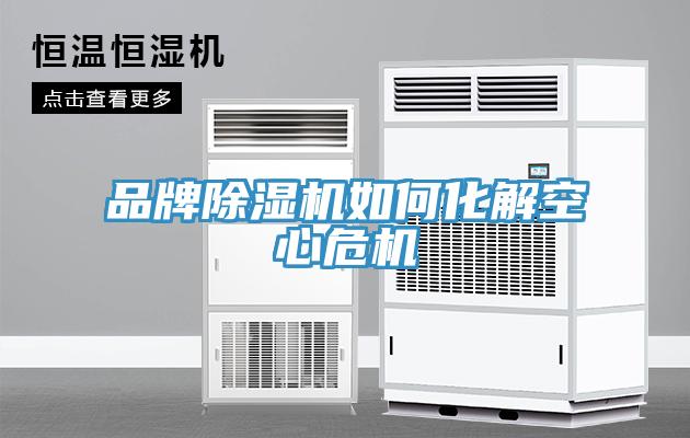 品牌除濕機如何化解空心危機