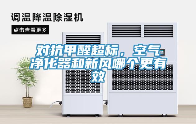 對抗甲醛超標，空氣凈化器和新風哪個更有效