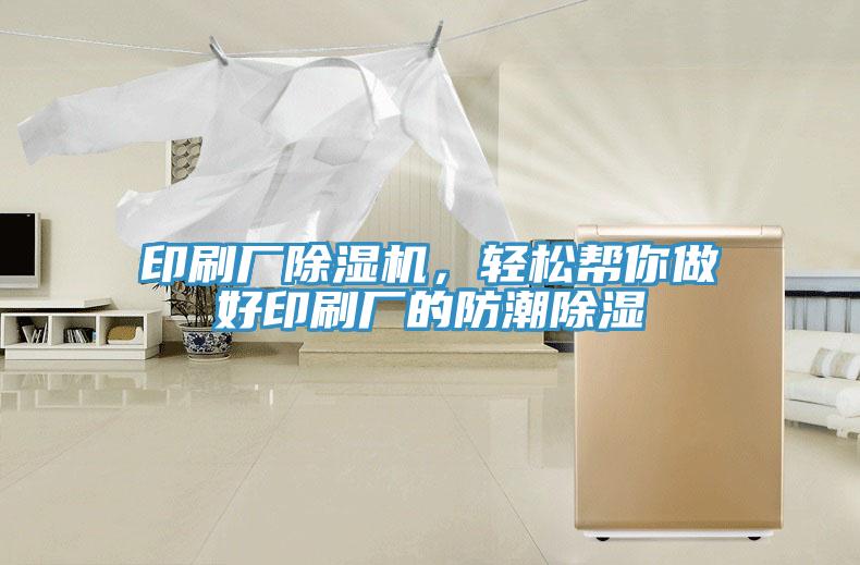 印刷廠除濕機，輕松幫你做好印刷廠的防潮除濕