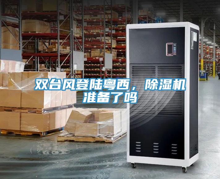 雙臺風登陸粵西，除濕機準備了嗎