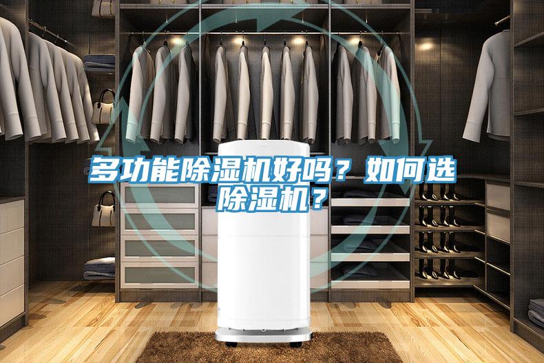 多功能除濕機好嗎？如何選除濕機？