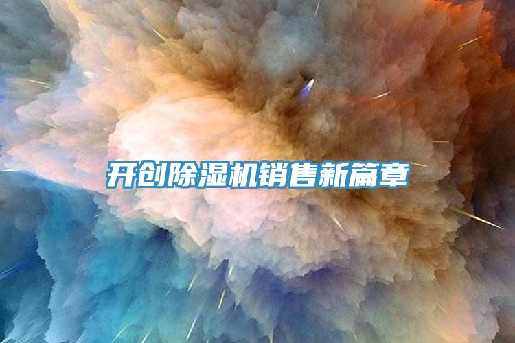 開(kāi)創(chuàng)除濕機(jī)銷(xiāo)售新篇章