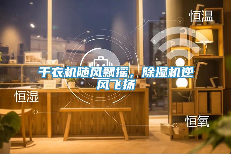 干衣機隨風飄搖，除濕機逆風飛揚