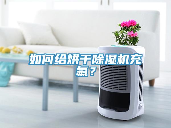 如何給烘干除濕機充氟？