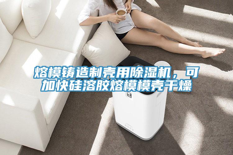 熔模鑄造制殼用除濕機，可加快硅溶膠熔模模殼干燥