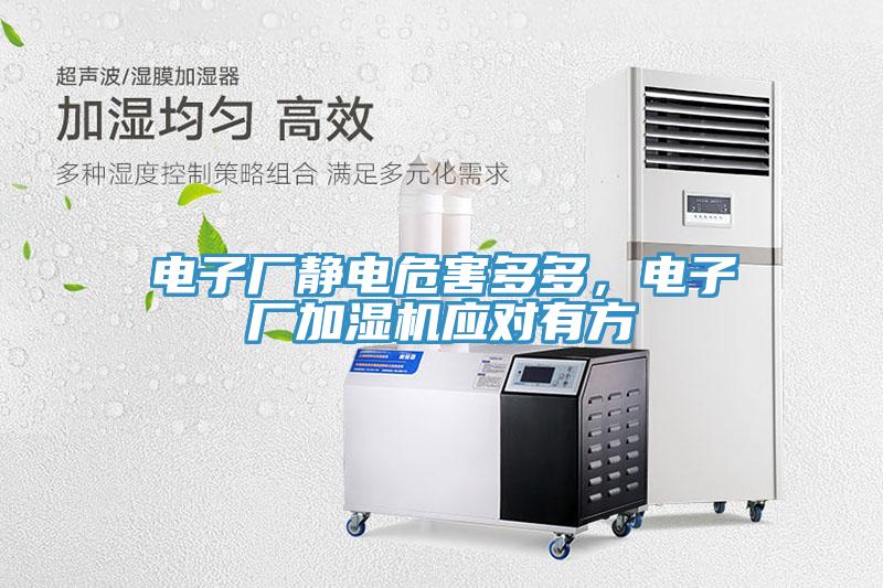 電子廠靜電危害多多，電子廠加濕機(jī)應(yīng)對有方