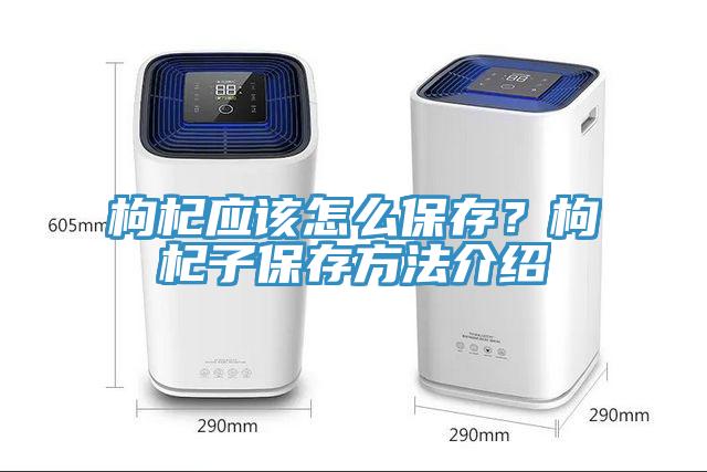 枸杞應該怎么保存?枸杞子保存方法介紹