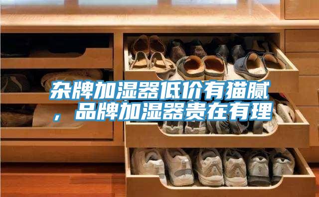 雜牌加濕器低價(jià)有貓膩，品牌加濕器貴在有理