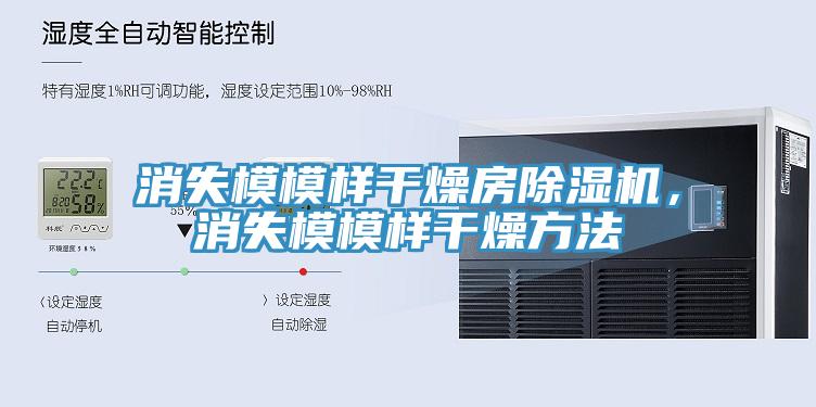 消失模模樣干燥房除濕機，消失模模樣干燥方法