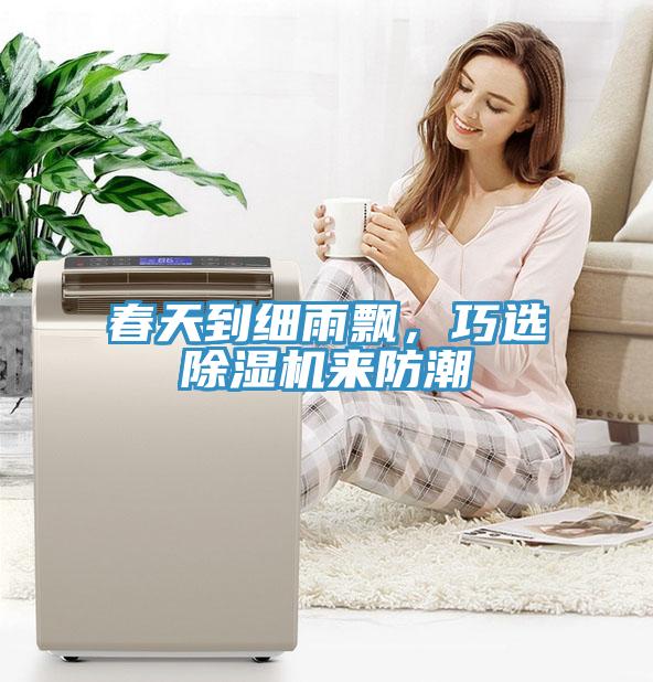 春天到細雨飄,巧選除濕機來防潮