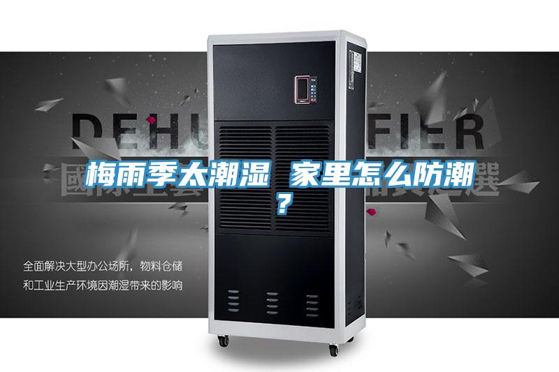 梅雨季太潮濕 家里怎么防潮？