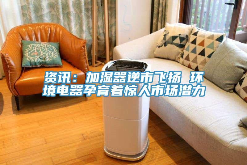 資訊：加濕器逆市飛揚 環境電器孕育著驚人市場潛力