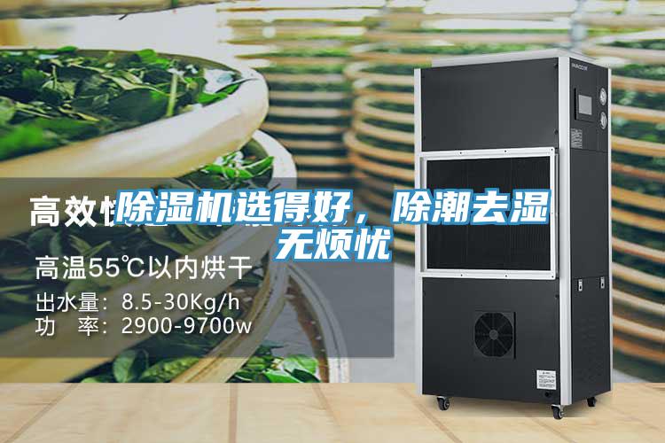 除濕機(jī)選得好，除潮去濕無煩憂