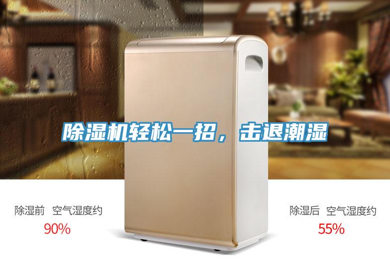 除濕機輕松一招，擊退潮濕