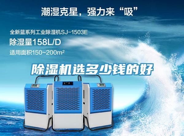 除濕機(jī)選多少錢的好