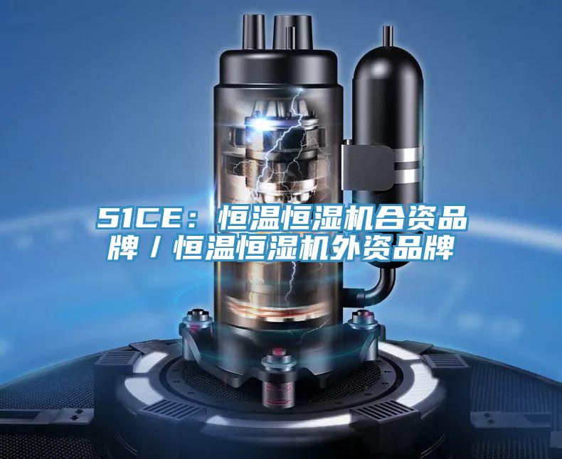 51CE：恒溫恒濕機合資品牌／恒溫恒濕機外資品牌