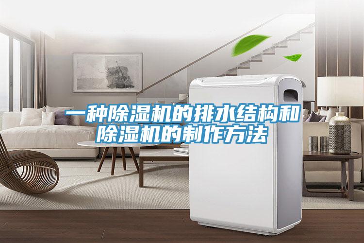 一種除濕機的排水結構和除濕機的制作方法