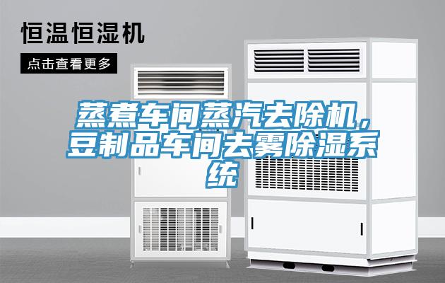 蒸煮車間蒸汽去除機，豆制品車間去霧除濕系統