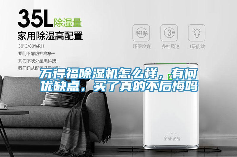 萬得福除濕機怎么樣，有何優缺點，買了真的不后悔嗎