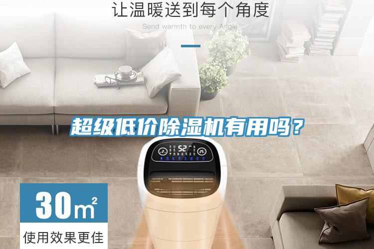 超級低價除濕機有用嗎？