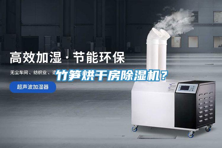 竹筍烘干房除濕機？