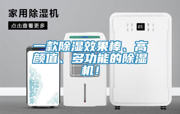 一款除濕效果棒、高顏值、多功能的除濕機(jī)！