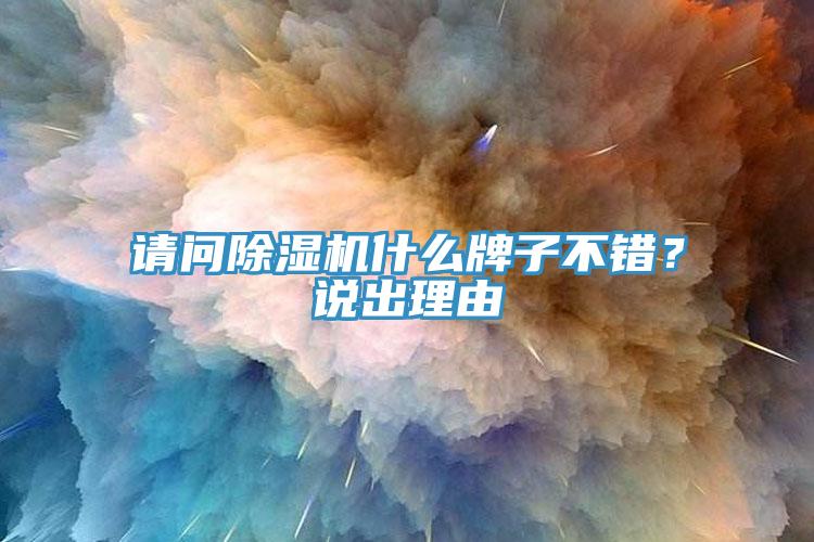 請(qǐng)問(wèn)除濕機(jī)什么牌子不錯(cuò)？說(shuō)出理由