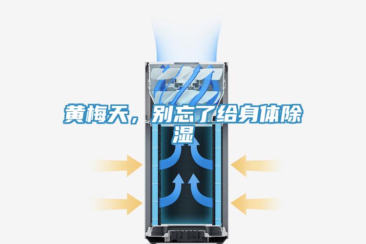 黃梅天，別忘了給身體除濕