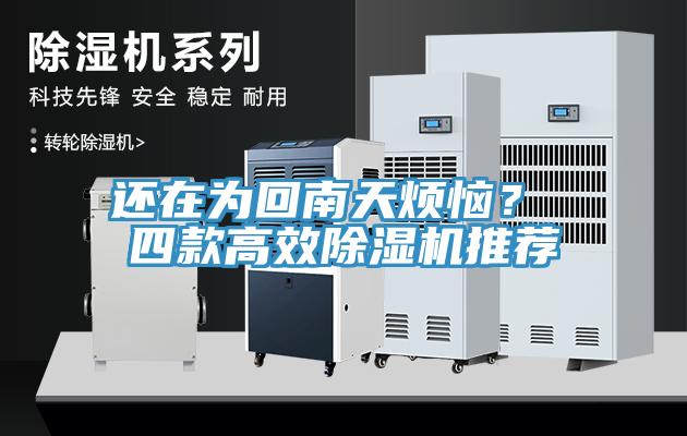 還在為回南天煩惱？ 四款高效除濕機推薦