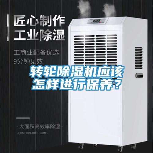 轉輪除濕機應該怎樣進行保養？