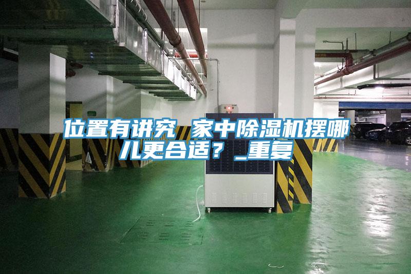 位置有講究 家中除濕機擺哪兒更合適？_重復