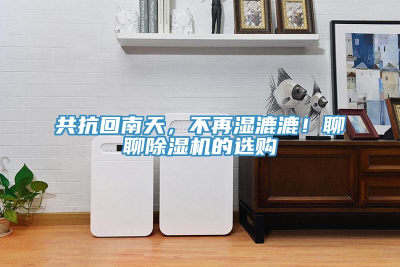 共抗回南天，不再濕漉漉！聊聊除濕機的選購