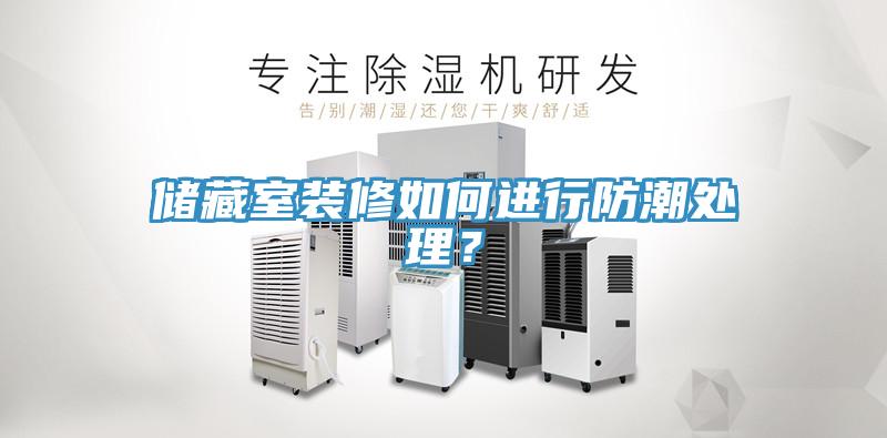 儲藏室裝修如何進行防潮處理?