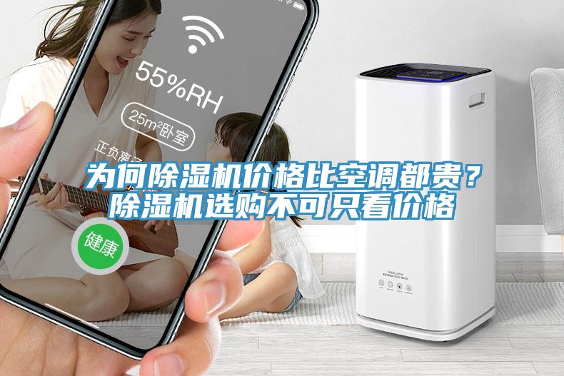 為何除濕機價格比空調都貴？除濕機選購不可只看價格