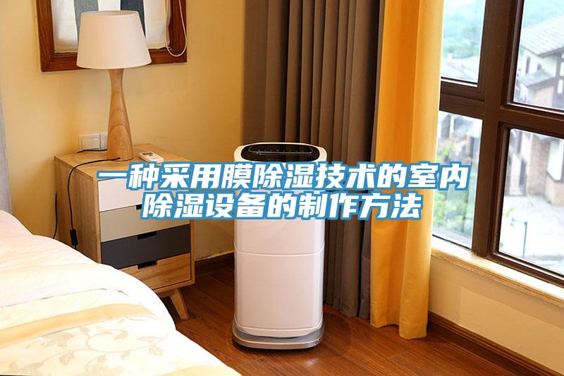一種采用膜除濕技術的室內除濕設備的制作方法