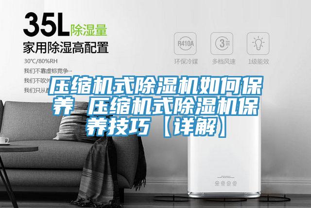 壓縮機式除濕機如何保養 壓縮機式除濕機保養技巧【詳解】