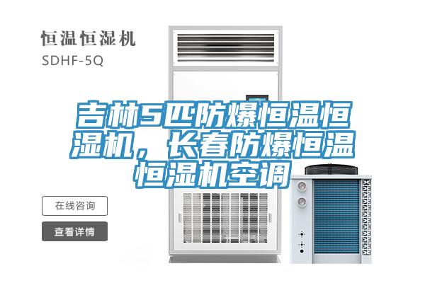 吉林5匹防爆恒溫恒濕機,長春防爆恒溫恒濕機空調