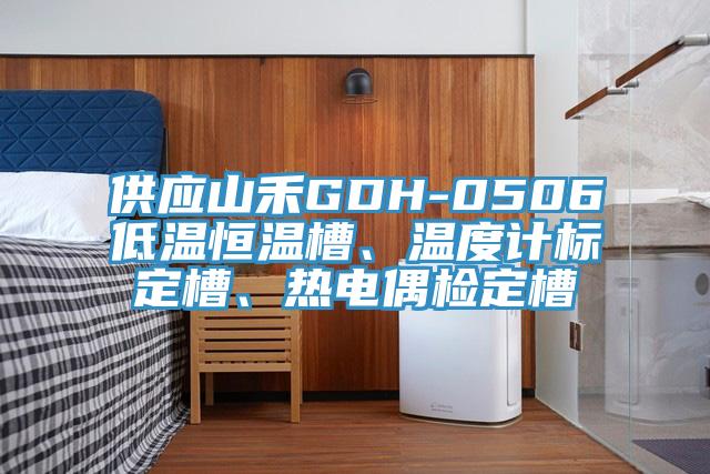 供應山禾GDH-0506低溫恒溫槽、溫度計標定槽、熱電偶檢定槽