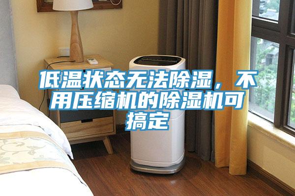 低溫狀態(tài)無法除濕，不用壓縮機的除濕機可搞定