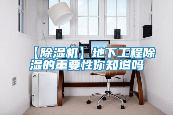 【除濕機(jī)】地下工程除濕的重要性你知道嗎