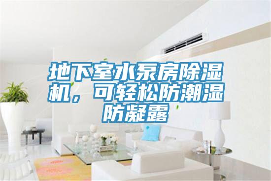 地下室水泵房除濕機(jī)，可輕松防潮濕防凝露