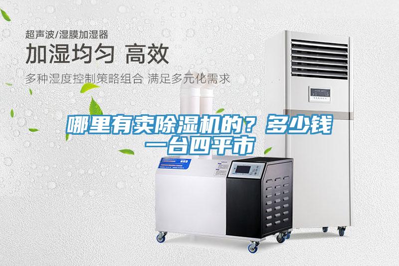 哪里有賣除濕機的?多少錢一臺四平市