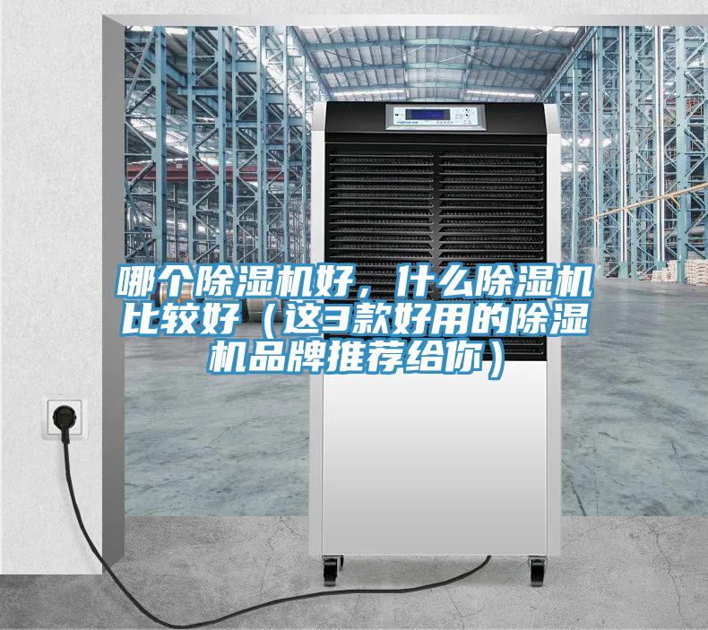 哪個除濕機好，什么除濕機比較好（這3款好用的除濕機品牌推薦給你）