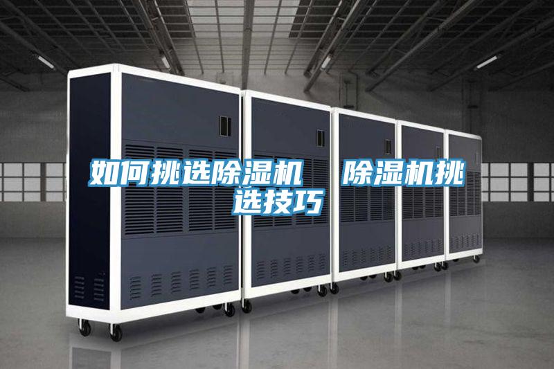 如何挑選除濕機 除濕機挑選技巧