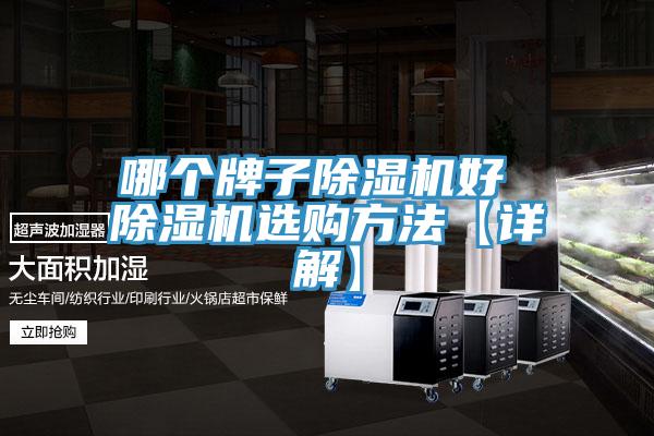 哪個(gè)牌子除濕機(jī)好 除濕機(jī)選購方法【詳解】