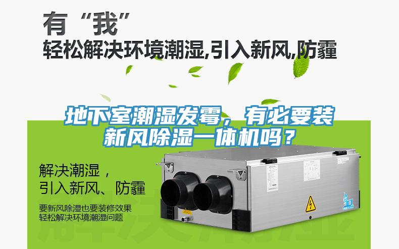 地下室潮濕發霉,有必要裝新風除濕一體機嗎?