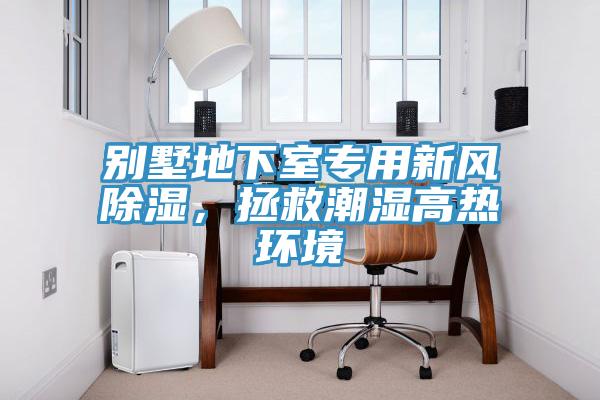 別墅地下室專用新風除濕,拯救潮濕高熱環境