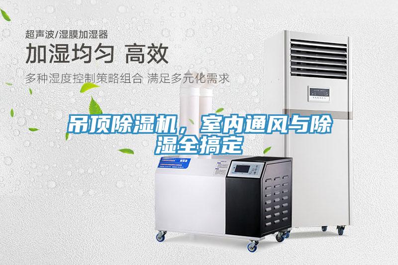 吊頂除濕機，室內通風與除濕全搞定