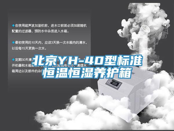 北京YH-40型標準恒溫恒濕養(yǎng)護箱