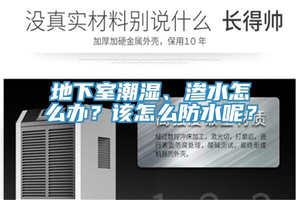 地下室潮濕、滲水怎么辦？該怎么防水呢？